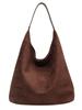 Bolsa de Ombro Grande Capacidade para Mulheres 2023 Nova Moda Retro Bolsa de Ombro Casual Versátil Bolsa Tote Fosca de Axila