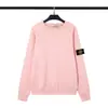 Sudadera con capucha de forro polar básica, unisex, con insignia micro de logo pequeño clásico de Stone, auténtica, transfronteriza, prenda de abrigo