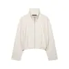Venta al por mayor Otoño 2026 Nuevo Estilo Europeo y Americano Chaqueta Bomber para Mujer con Cuello Alto 26526