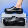 Pantuflas Baotou para Ropa de Exterior de Mujer 2025 Nuevos Zapatos de Eva con Suela Gruesa para Aumentar la Altura para Viajes a la Playa, Súper Populares y No Cansan, Zapatos Baotou