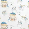 Capa para bolsa de roupas de algodão estampado, malha de algodão classe A para bebês, 300 peças, estampado, dupla face