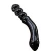 Varilla de masaje de piedra natural obsidiana transfronteriza, juguete sexual de cristal para pene, 18 cm, varita para coño, fábrica