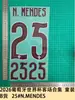 2026 Copa del Mundo de Portugal Colección Estrella Equipo Visitante Ropa Infantil Artículos de Grado B Números y Letras de Jersey Números de Transferencia Térmica