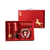 Regalos de Año Nuevo del Año del Caballo, Recuerdos para Reuniones Anuales, Juego de Vasos Aislantes de Alta Gama Personalizados, Regalos para Eventos de Inauguración de Empresas
