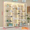 Armário expositor de cosméticos de prateleira, expositor, armário de produtos para salão de beleza e unhas de luxo leve, armário expositor, prateleira de armazenamento, multifuncional