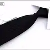 Gravata Masculina Negócios Vestido Zíper Noivo Casamento Gravata Preguiçosa Segurança Gravata de Puxar Fácil Frete Grátis