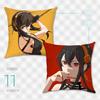 Almohada de Anime Spy X Family Lloyd Anya Yor Almohada Cuadrada Cojín de Cuero Envío Transfronterizo