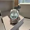 Reloj Emperatriz Viuda Nuevo para Mujer Oro Rosa Azul Hielo Fruta del Dragón Cereza Correa de Acero Esfera Pequeña Correa de Acero Reloj para Mujer Envío Directo