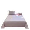 Sábana de tela gruesa pieza única no algodón puro todo algodón lino algodón-lino funda nórdica dormitorio estudiantil persona individual tapete de verano cubrecama
