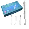 Varita de electroterapia de alta frecuencia, juego de cuatro piezas de varita de electroterapia para instrumentos de belleza, varita de electroterapia de vidrio, tubo de electroterapia de alta frecuencia en forma de gota de agua