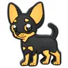 Los 100 Clips para Bolígrafo de Plástico Suave de PVC con Forma de Perro Más Vendidos de Amazon Accesorios Decorativos Dibujos Animados Clips para Bolígrafo de Punta Redonda