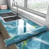 Pegatinas a Prueba de Aceite para Cocina, Resistentes al Fuego, Resistentes a Altas Temperaturas, Papel Especial de Papel de Aluminio Engrosado, Autoadhesivo para Gabinetes, Impermeable, Resistente a la Humedad, Papel Tapiz Anti-Manchas