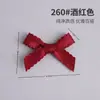 Lazo de encaje de algodón Huaya, lazo pequeño con volantes de doble filo, accesorio para el cabello para ropa de bebé, accesorio decorativo para envolver regalos