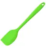 Brocha de Aceite de Silicona para Barbacoa Barrido de Aceite Batidor de Huevos Manual Doméstico Raspador Pequeño para Hornear Crema Espátula Pequeña Cuchara de Silicona Cuchara Medidora