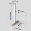 Soporte Colgante para Host de Computadora Soporte de Almacenamiento Colgante Fijo Debajo de la Mesa Soporte de Bandeja para Caja de Host de Escritorio de Oficina