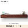 Mueble de TV colgante de madera maciza para pared, para sala de estar, dormitorio, apartamento pequeño, súper estrecho, blanco, minimalista.