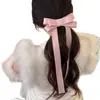 Pasador de Pinza Superior con Lazo de Cinta para Niñas 2025 Nuevo Estilo Ballet Pinza de Resorte de Cinta Pinza para la Parte Posterior de la Cabeza Tocado