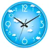 Reloj de Pared Silencioso Estilo Europeo Platino para Sala de Estar, Dormitorio, Oficina; Reloj de Pared Simple y Elegante; Reloj Moderno Creativo de Cuarzo