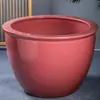 Jingdezhen Cerámica Esmalte de Color Maceta Grande Bronce Antiguo Método Antiguo Acuario Sala de Estar Patio de Casa Plantar Loto Nenúfar Tanque de Agua