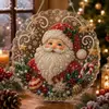 Adorno de Navidad con Diamantes de Perlas Estilo Amazon 5D, una decoración de regalo de Navidad para colgar