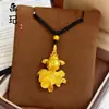 Colar com Pingente de Peixe Dourado Antigo Alta Retenção de Cor Moda Versátil Ano Após Ano Tenha Peixe Pingente Carpa Presente para Namorada