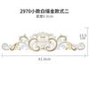 Tallado en Madera de Dongyang Flor Decorativa Pared de Fondo Estilo Europeo Calcomanía de Madera Maciza Flor Hueca para Cabeza de Puerta Estilo Chino Colgante Decorativo de Pared Autoadhesivo