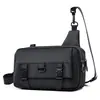 Bolsa de Pecho Popular Transfronteriza Gran Capacidad Multibolsillo Descanso Bolso Cruzado para Hombre Duradero Conveniente Bolso Cruzado para Hombre