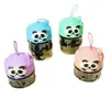 Lindo Scrunchies de Colores con Forma de Panda para Niños, Alta Elasticidad, Suaves con el Cabello, Bandas Elásticas Desechables para Bebés Niñas