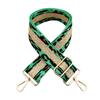 Nueva Correa Ancha para Bolso de Hombro de 5 cm con Estampado de Leopardo Colorido e Hilo Dorado, Accesorios para Bolso, Correa Cruzada Larga, Correa Gruesa para Bolso que Reduce la Carga