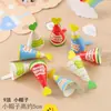 Decoração de Bolo de Queijo Cabeça de Porco de Cachorro Fofo Enfeites Hbd Plug-In Vela Doce de Sorvete Plug-In Acessórios