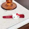 Estilo Dulce Fresco Acrílico Gato Pinza Larga con Letras Estilo Japonés Dulce Alto Valor de Belleza Estilo Chica Pinza Lateral para el Cabello Nuevo