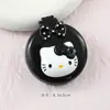 Peine de Airbag Dibujo Animado Lindo Moño Gatito Manija de Peine con Cojín de Aire Peine con Espejo Redondo Peine para Cabello Liso Peine Masajeador para el Cabello Peine para el Cabello