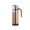 Aceitera de Vidrio con Apertura y Cierre Automático, Anti-Goteo, Botella de Aceite a Prueba de Fugas, Botella de Aceite para Cocina, Botella Dispensadora para Salsa de Soja y Vinagre para el Hogar, Mayoreo