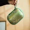 Juego de Té de Viaje Ruyao Die Lian, un Juego Completo con Empaque Bordado, Exquisito Juego de Té, Juego de Té Kung Fu Portátil para Regalo