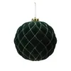 Nuevas Bolas de Navidad Afelpadas de 15 cm, Varios Estilos de Adornos Colgantes, Bolas Decorativas para Árbol de Navidad, Arreglo de Atmósfera Festiva, Bolas Grandes, Personalizables