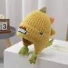 Gorro para Bebé Otoño e Invierno Lindo con Bola de Pelo Gorro de Punto Lana Engrosado Protección para Orejas Súper Lindo para Hombres y Mujeres