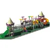 Escorregador Combinado de Corredor de Castelo. Escorregador para Jardim de Infância. Escorregador Grande. Escorregador Infantil de Plástico
