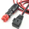 Cable de enchufe para refrigerador de coche, enchufe para encendedor de cigarrillos alemán, cable de alimentación, cable de refrigerador con cola B, encendedor de cigarrillos americano