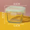 Tigela de vidro para suplemento alimentar de bebê ferramentas para suplemento alimentar de bebê cozimento de comida de bebê bolo armazenamento louça infantil fresca