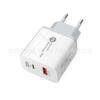 Cargador 5V2A Adecuado para Teléfonos Apple y Android, Puerto Dual A+C Pd25W Soporta Apple y Android