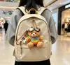 Llavero de Suéter Oso Colgante para Bolso Juguete de Felpa Creativo Muñeco de Oso Lindo Regalo para Pareja Mejor Amigo Adorno