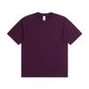 Camiseta Masculina 180g Algodão Puro Sem Costura Tamanho Europeu Versão Mais Solta Tubo Tubular Sem Costura Manga Curta Estilo Americano Retro Manga Curta Sem Costura Lateral