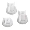 Molde de Resina para Suporte de Vela DIY Gotas de Cristal Redondas Suporte de Vela de Gesso Molde de Silicone em estoque Atacado