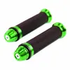 Manillar de motocicleta modificado de goma para scooter, ciclomotor, cubierta de manillar de aleación de aluminio, puño de grifo de coche deportivo, 22 mm, Universal