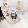 Colgantes de peces geniales, peces flácidos, peces que yacen planos de los residentes de Fondo de Bikini, accesorios para llaveros, overoles, Año Nuevo