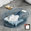 Lavadero transparente, lavabo integrado, grande para el hogar, ropa, ropa interior, lavado a mano, lavadero, dormitorio de estudiantes, tabla para lavar calcetines