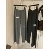 Pantalones Casuales Rectos Adelgazantes Antienvejecimiento Estilo Coreano Sencillos Versátiles Color Verde Limón Té Verde Otoño para Mujer 11251