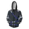 Comercio exterior nuevo espada Shenyu impresión digital 3D abrigo con capucha sudadera COSPLAY animación alrededores