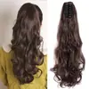 Peluca de Cola de Caballo de Nuevo Estilo Europeo y Americano para Mujeres, Cabello Largo Rizado, Extensiones de Cabello de Cola de Caballo con Clip Invisible, Soporta Dropshipping