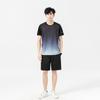 [nuevo 2024] traje deportivo para pareja para correr volumen manga corta verano secado rápido seda de hielo moda correr al aire libre holgado